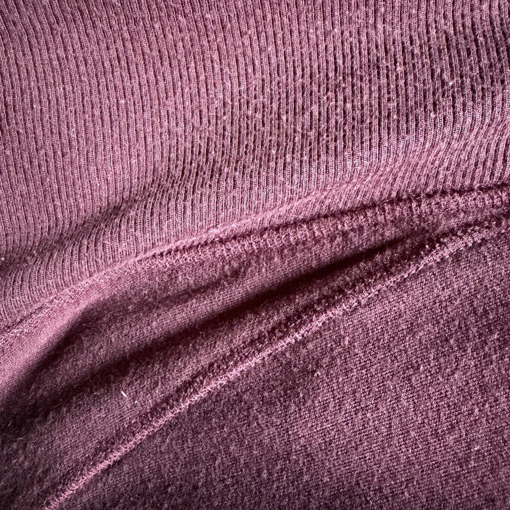 Athleta Open-Front Drape Cardigan - Plum - Picture 14 of 15